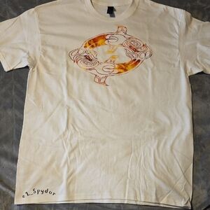 Gildan Cream Graphic Tee